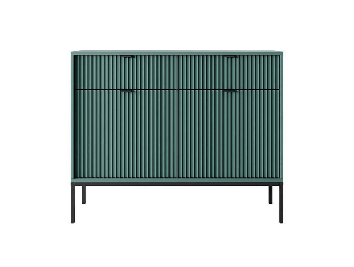 WOHNZIMMER Set 4-tlg. – NOVA – Grün - Grün, Holzwerkstoff (104/46/68cm) - hi-markt