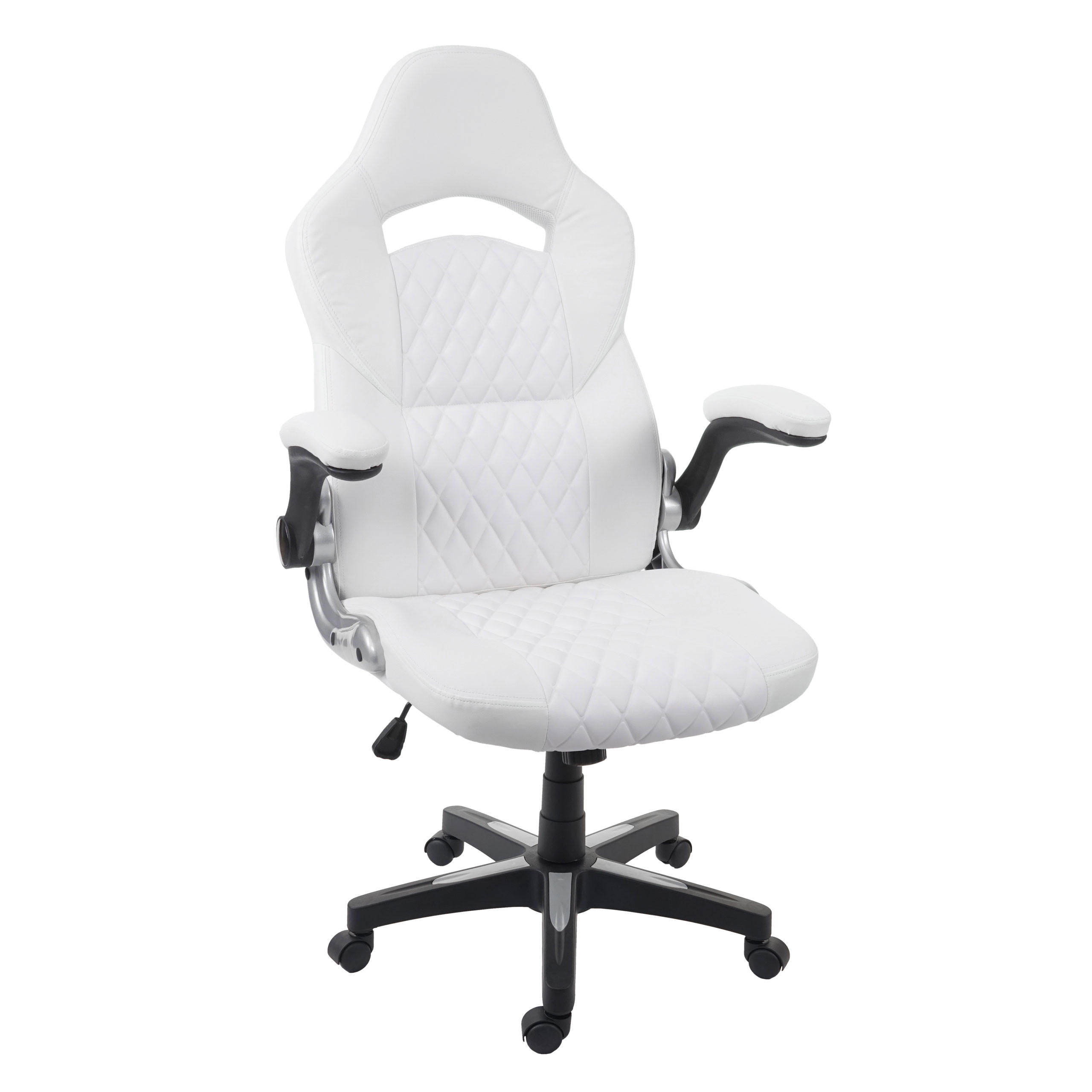 BÜROSTUHL Weiß - Weiß, Textil (67/121/65cm) - MCW