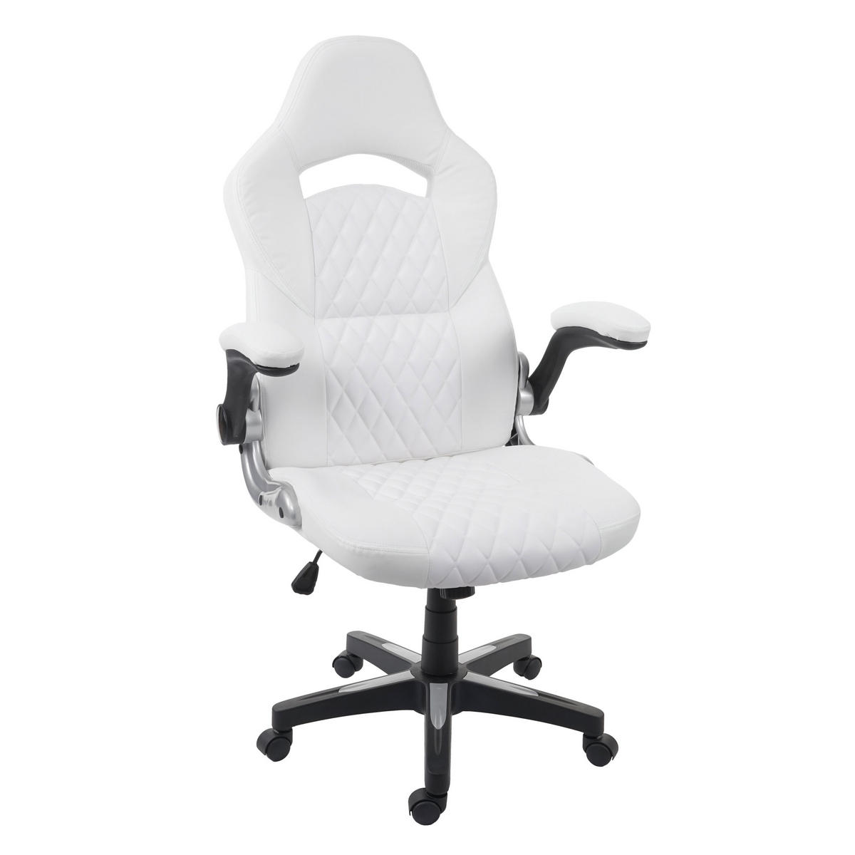 BÜROSTUHL Weiß - Weiß, Textil (67/121/65cm) - MCW