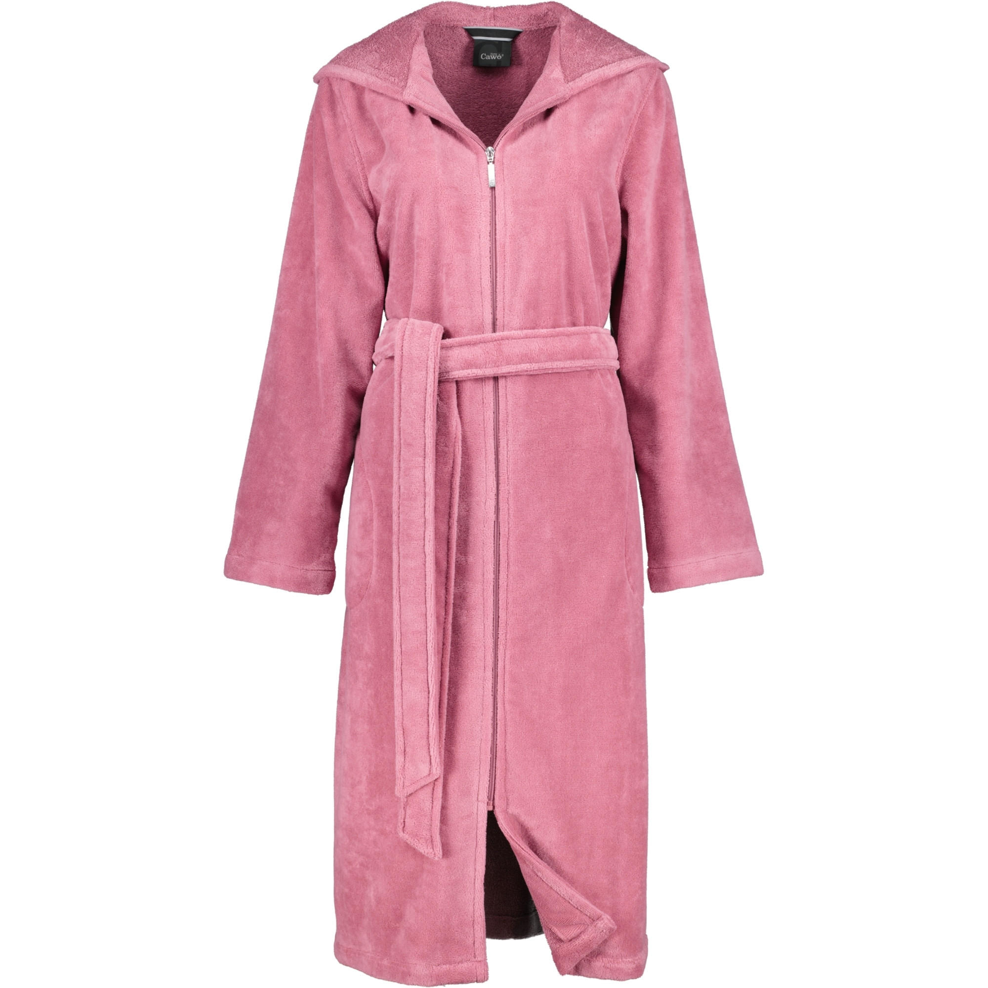 BADEMANTEL DAMEN KAPUZE 837 BLUSH - 22 - Rosa, Textil (Snull) - Cawoe