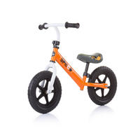 LAUFRAD Speed orange 12 Zoll, Gummigriff, Lenkstange Sitz höhenverstellbar - Orange, Metall (77/40/59cm) - Chipolino