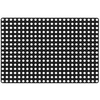 FUSSMATTE SAUBERLAUF GUMMIMATTE SWING - Schwarz, Kunststoff (40/60cm) - Pergamon