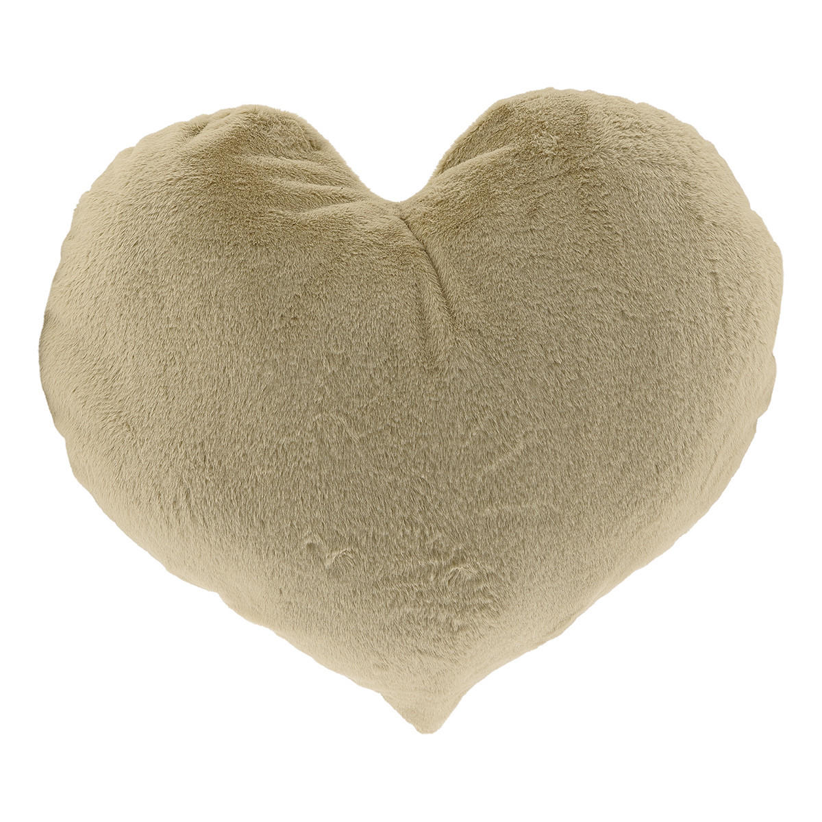 DEKOKISSEN Crush Beige 65/60/8 cm - Beige, Textil (60/65cm) - Unique Living