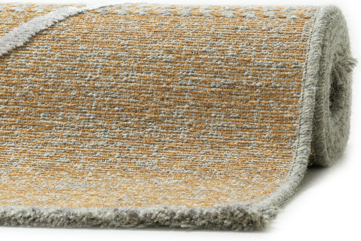 FLACHWEBTEPPICH Braderup 160x230 cm - Goldfarben, Textil (160/230cm) - Sansibar SYLT