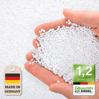 MIKRO-EPS-PERLEN Sitzsack-Füllung 430 Liter - Weiß, Kunststoff (0.2/0.2/0.2cm) - Green Bean