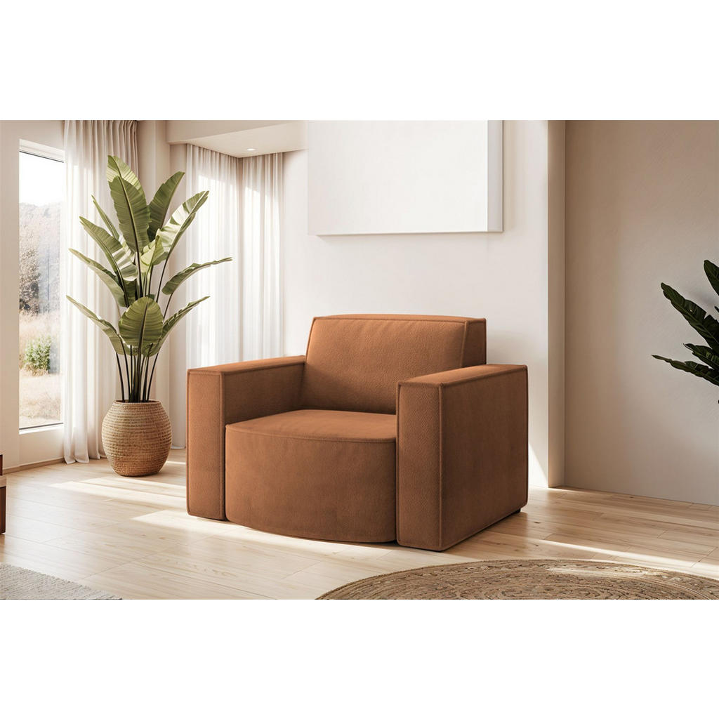 Thumbnail - Fun Möbel Sessel, Rot, Textil, 98x74x89 cm, Wohnzimmer, Sessel, Polstersessel