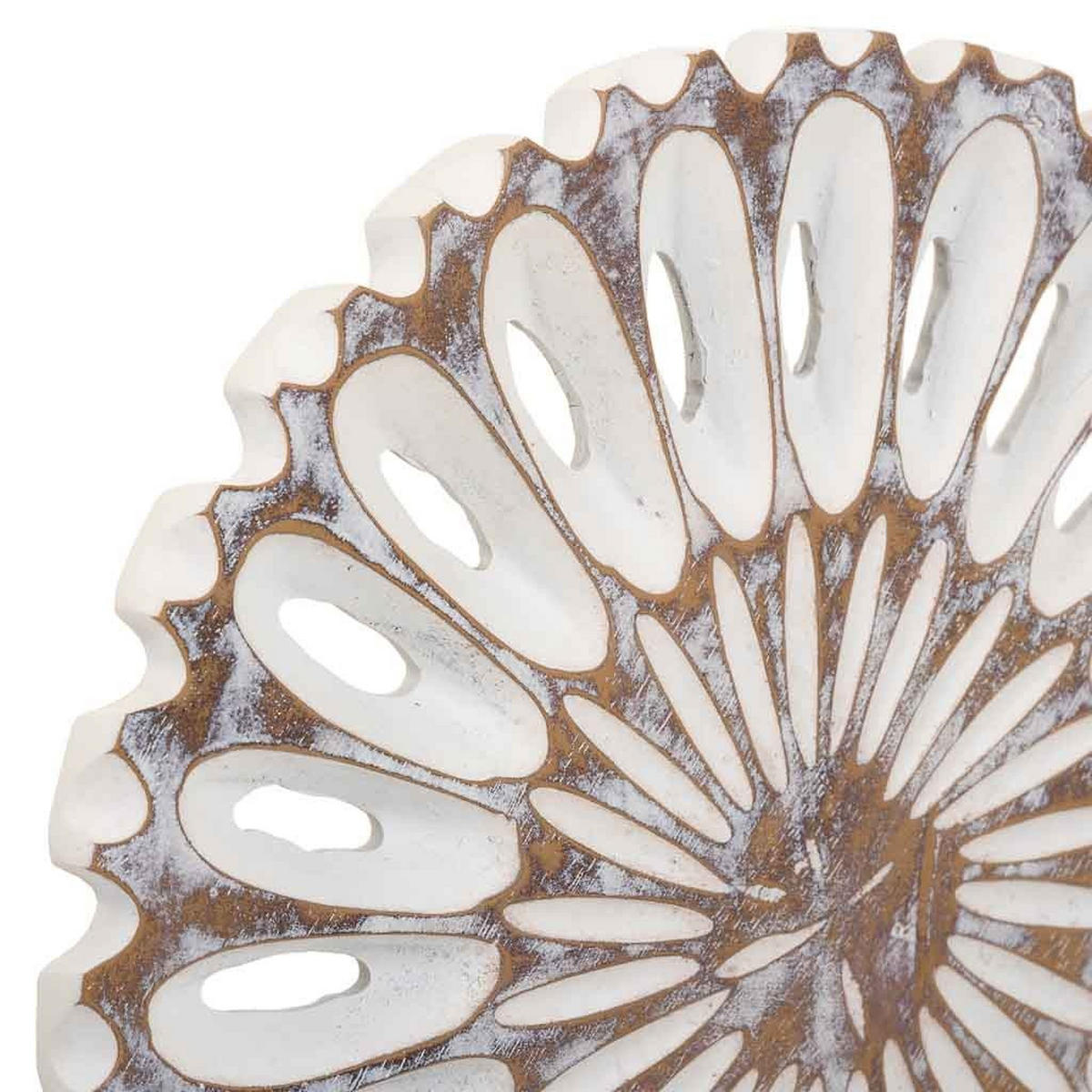 DEKOFIGUR weiß 30x9x40cm - Weiß, Stein (29/40/9cm) - Wanderlust