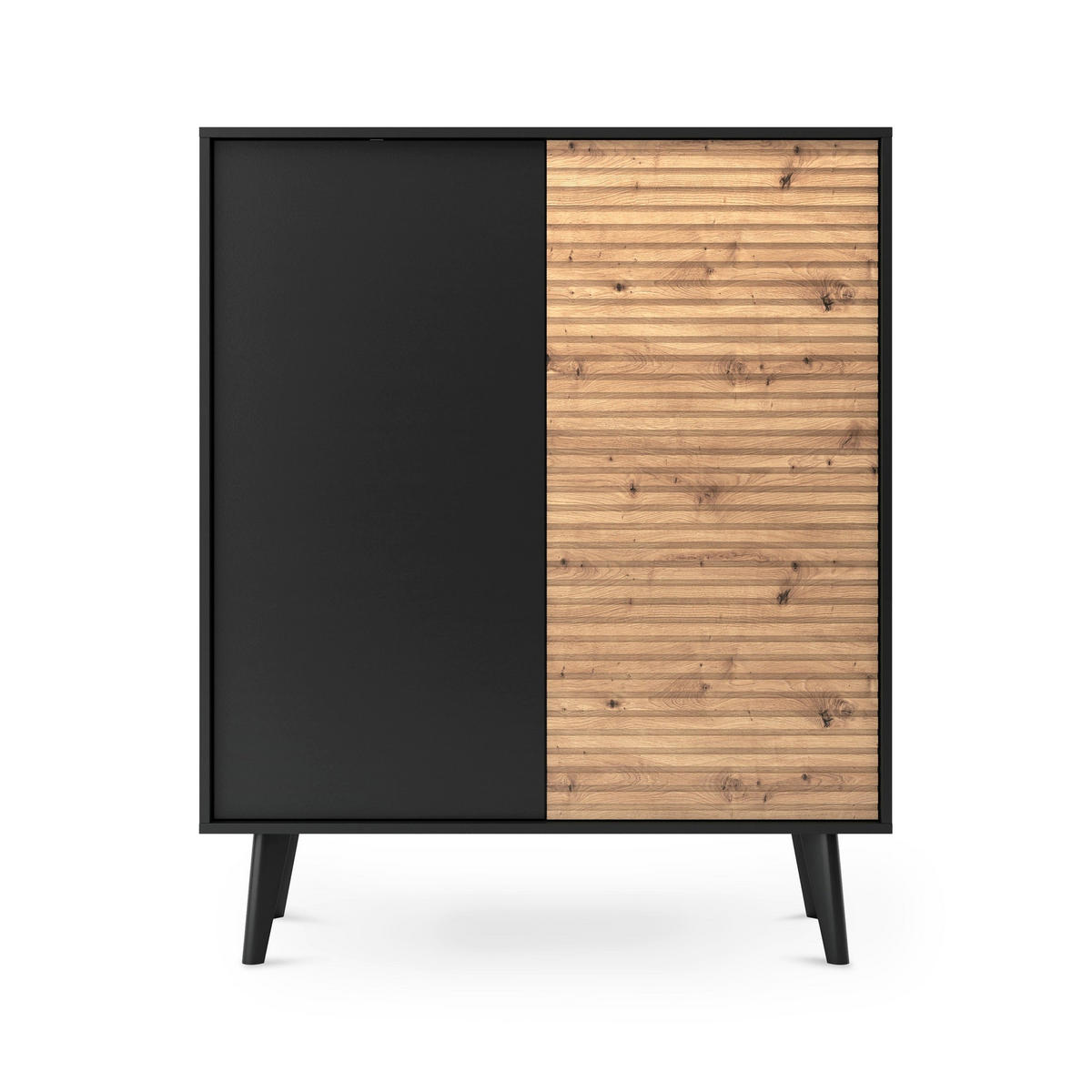 KOMMODE Las - Braun, Holzwerkstoff (104/125/39cm) - Pillovely