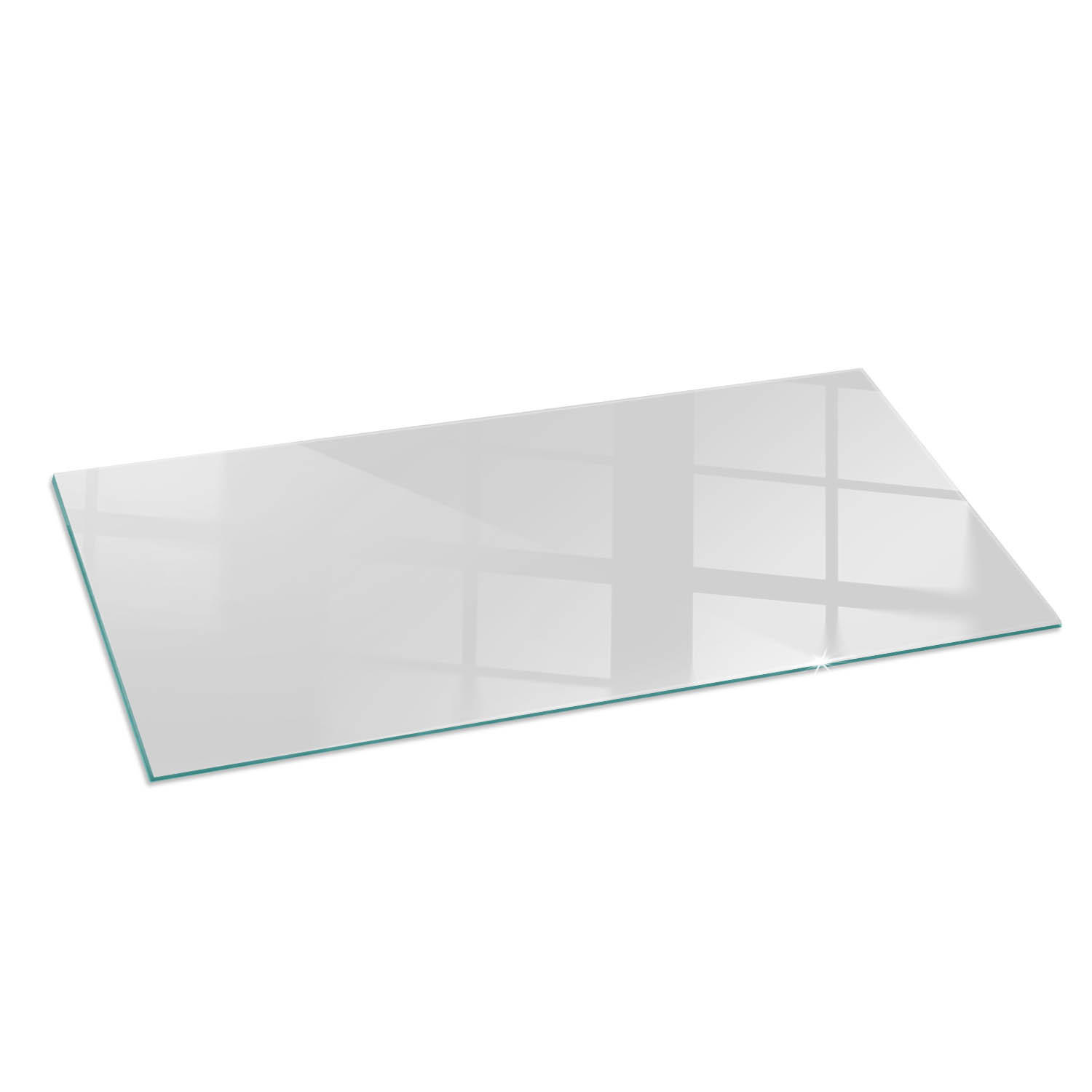 ArtPrintCave Glasplatte Grau 125x50x0.4 cm