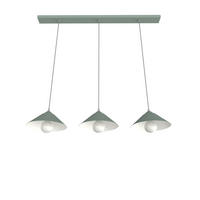 HÄNGELEUCHTE - Grün, Metall (25/100/120cm) - Lumicom