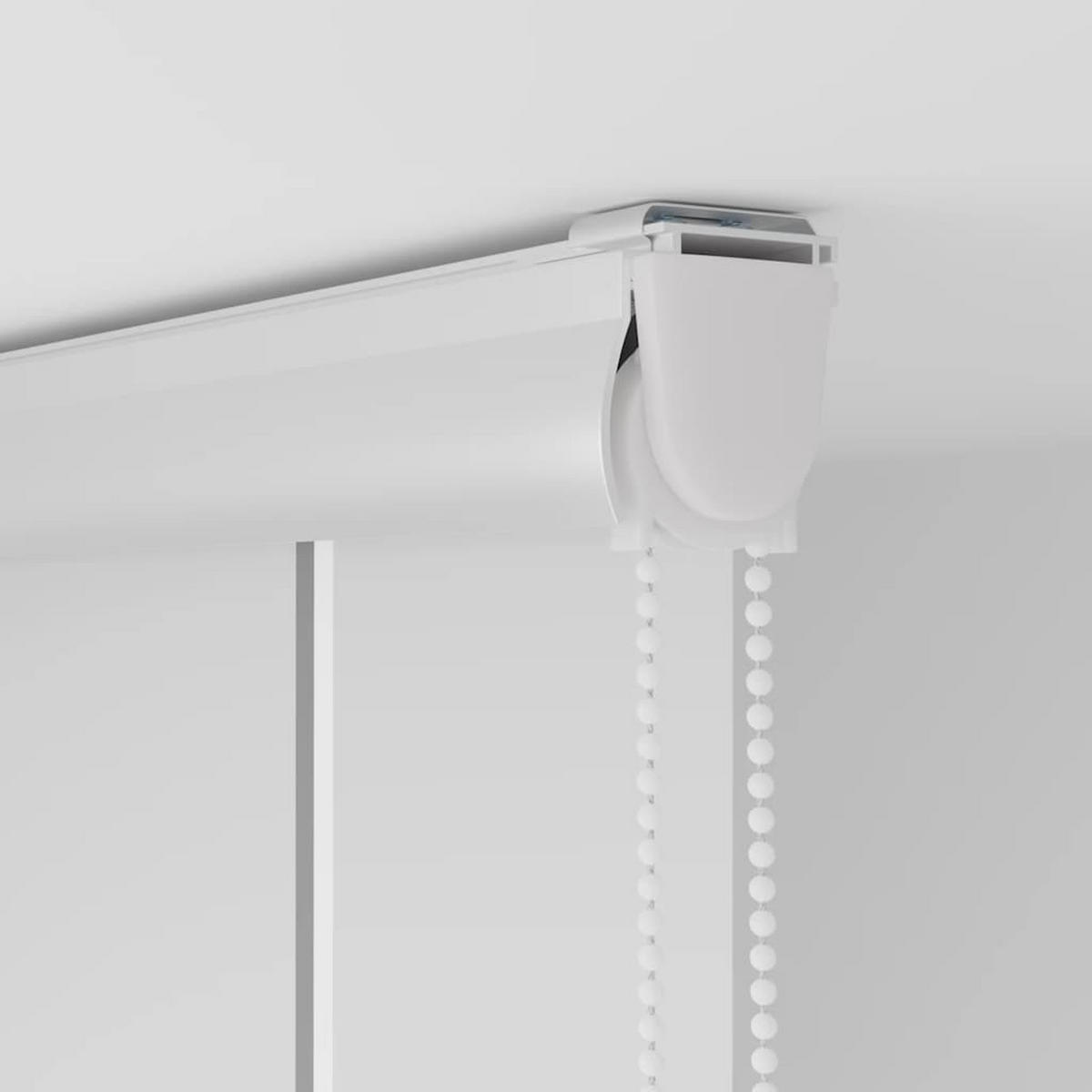 ROLLO für die Dusche 140/240 cm Stoffbreite 136 cm aus PEVA Quadrat Dekor - Multicolor, Kunststoff (140/240cm) - vidaXL