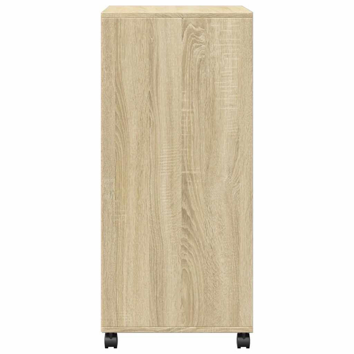 ROLLSCHRANK Sonoma-Eiche 55/40/91 Cm Holzwerkstoff - Braun, Holzwerkstoff (40/91/55cm) - vidaXL