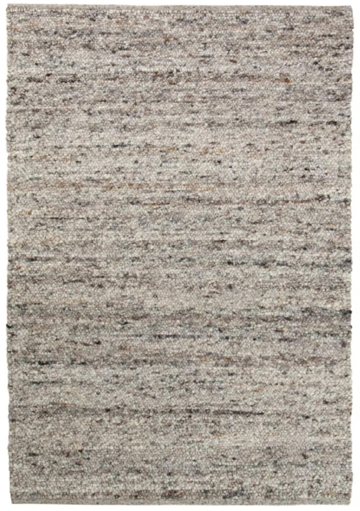 TEPPICH Wohn-/Schlafzimmer Wolle SHEPERD Braun 200x290 cm - Braun, Naturmaterialien (200/290cm) - Novatrend