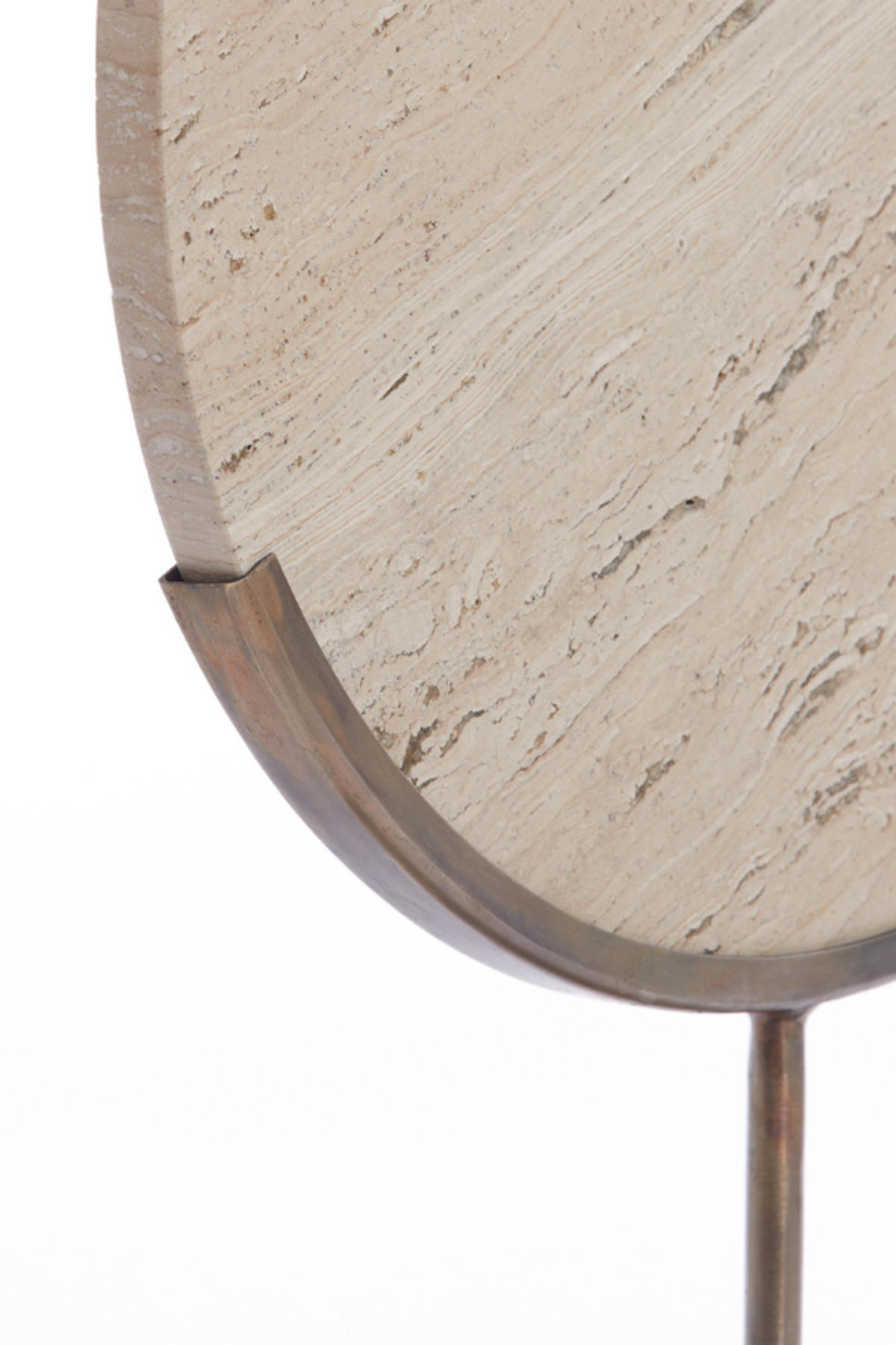 ORNAMENT Moreno Braun Ø25,5/38,5 cm - Beige, Metall (10/38.5/25.5cm) - Light & Living