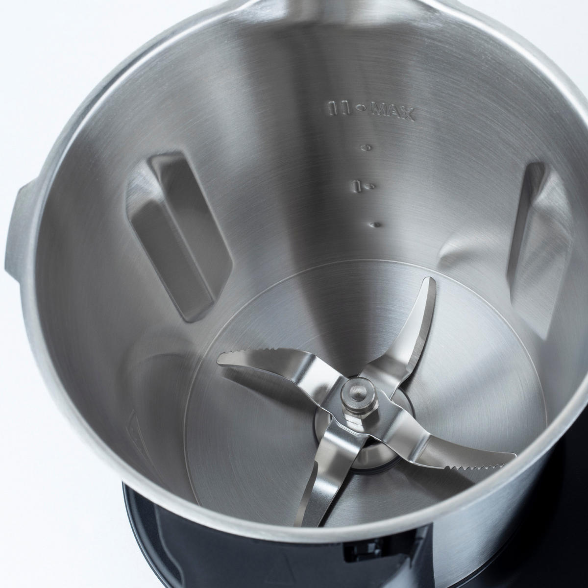 KOCHMASCHINE HK8 Schwarz, 30+ Kochfunktionen, 10 Geschwindigkeiten, einstellbare Temperatur bis zu 4 Zubereitungen gleichzeitig - Schwarz, Metall (48.8/44/30cm) - HKoenig