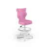KINDERSTUHL Petit mit Fußstütze - Rosa/Weiß, Textil (66/90/66cm) - RAUMHIRSCH FURNITURE
