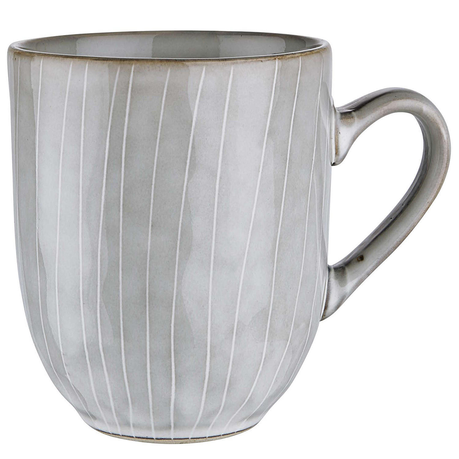 GESCHIRR-SET (16-teilig) Henley - Grau, Keramik (29/32/35cm) - Butlers