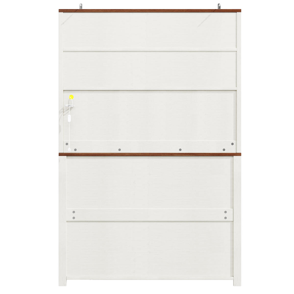 KÜCHENSCHRANK 115x40x175Cm LED Schiebetür Schwarz - Weiß, Metall (115/174.7/40cm) - FLIEKS