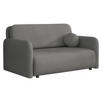 SCHLAFSOFA Viva Sun III - Greige/Schwarz, Holz/Textil (150/85/103cm) - MIRJAN24