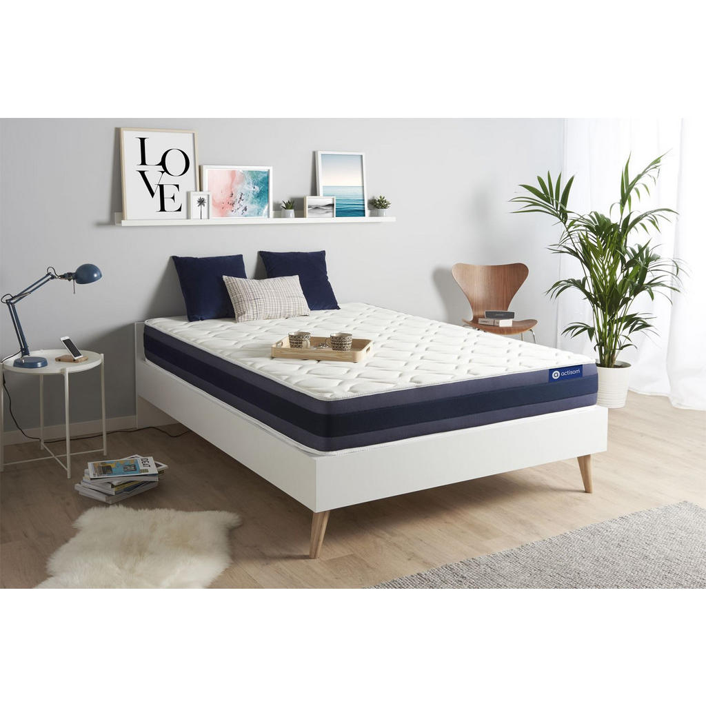 Thumbnail - Actisom Matratze, Weiß, Textil, H2, 130x210 cm, Oeko-Tex® Standard 100, Schlafzimmer, Matratzen Shop, Matratzen, Viscosc...