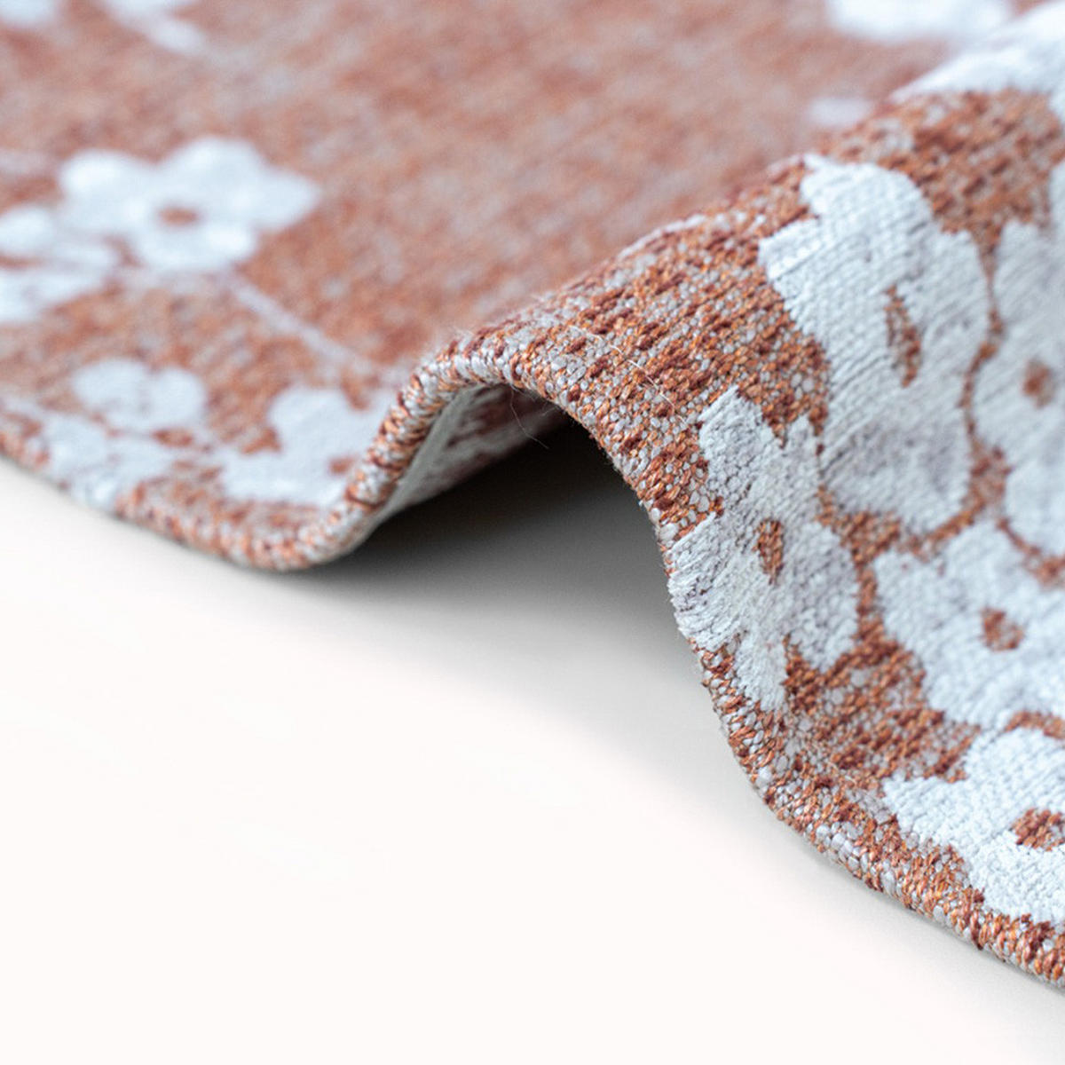 TEPPICH Copper Pink Sakura Sakura 80/150 cm - Pink, Kunststoff/Textil (80/150cm) - Louis De Poortere