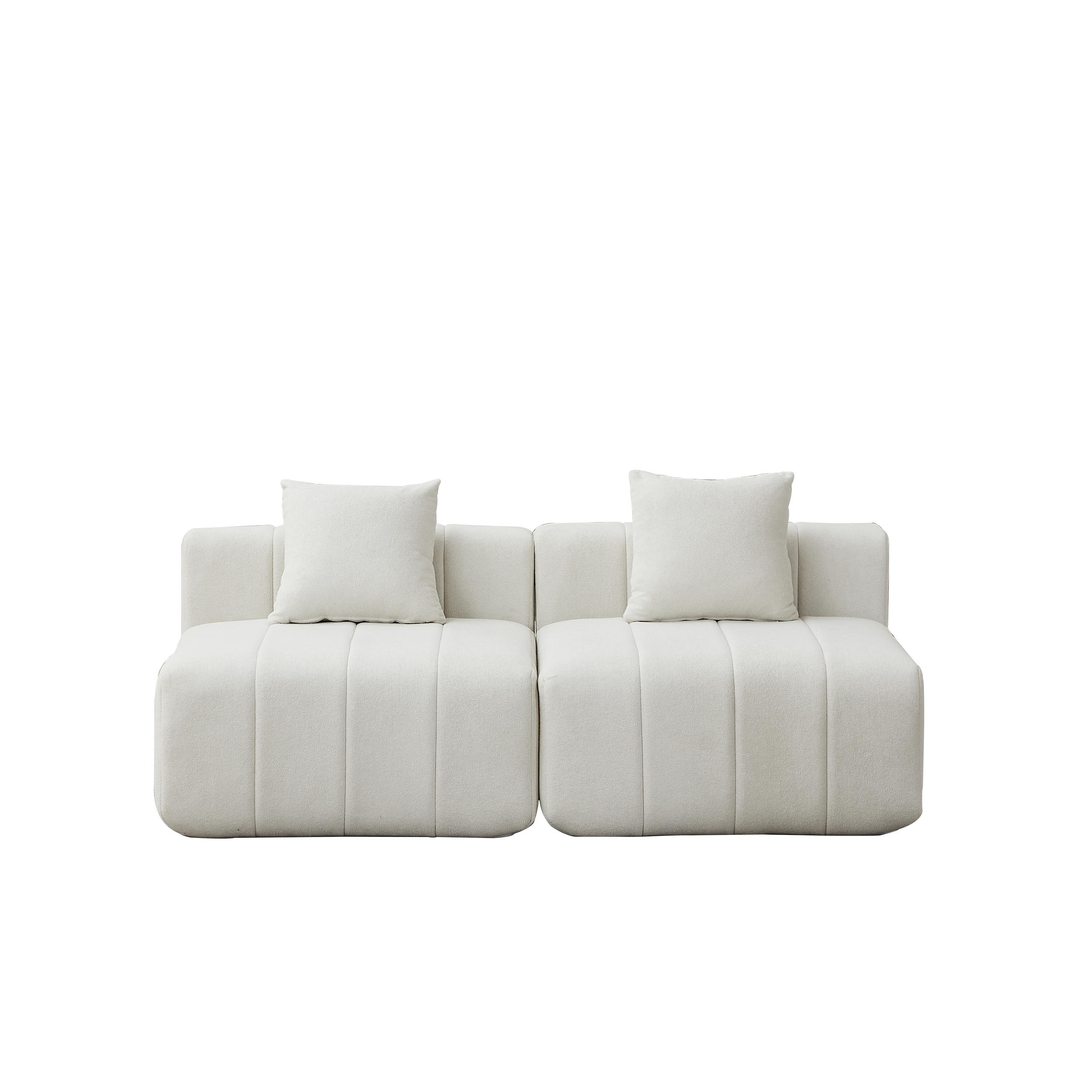 ComfortXL Eckelement Beige 165x73.6x60.9 cm