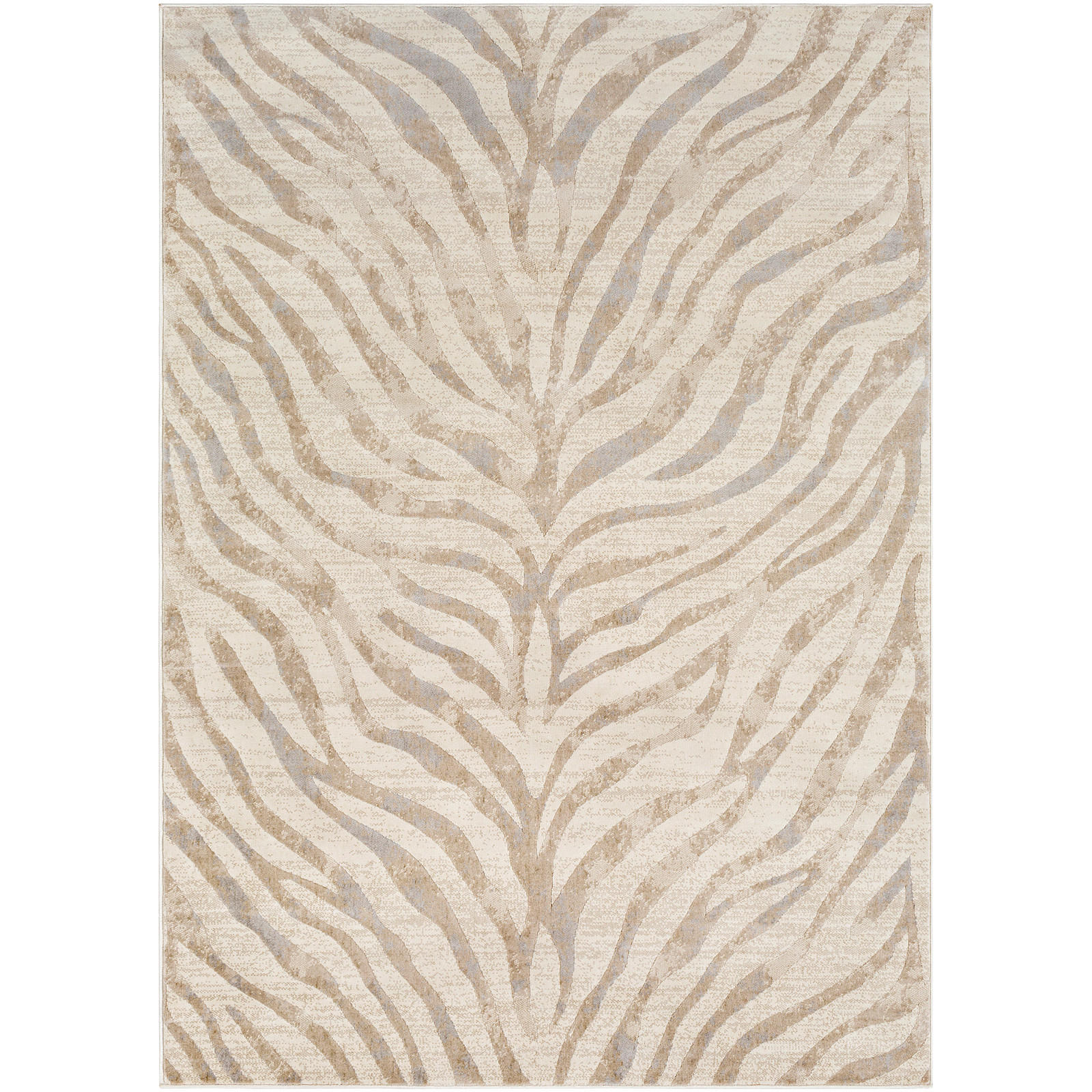 KURZFLORTEPPICH 120x170 cm Beige - Beige, Textil (140/200cm) - LIVABLISS