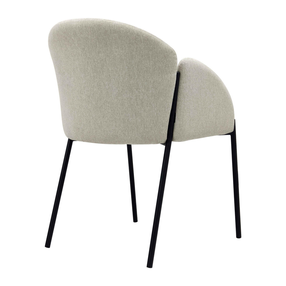 STÜHLE 2-tlg., Beigefarbe - Beige, Holz (60/78/70cm) - Oviala