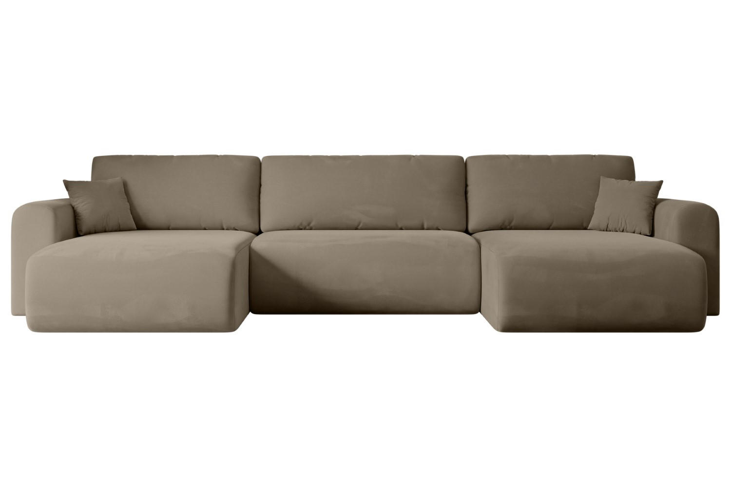 Altdecor Wohnlandschaft Braun 362x83x145 cm