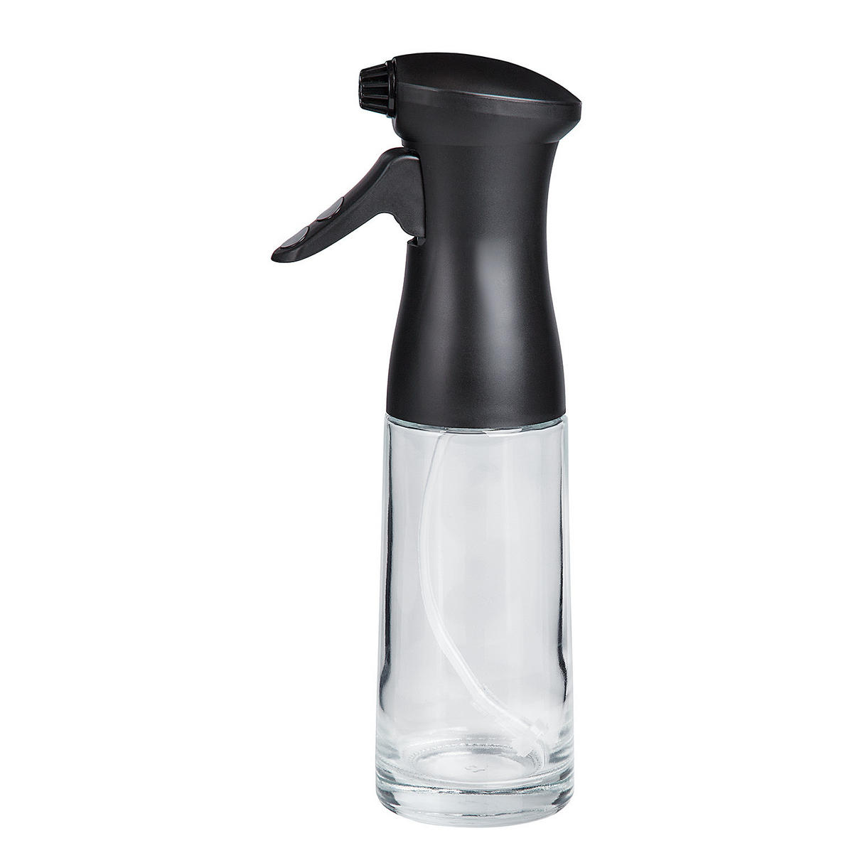 ÖL- & ESSIG-SPRÜHFLASCHE (12er Set) Sprayer - Schwarz, Glas/Kunststoff (6/22/9cm) - Butlers