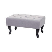 OTTOMANE WASSERABWEISEND Grau - Grau, Textil (77/39/47cm) - MCW