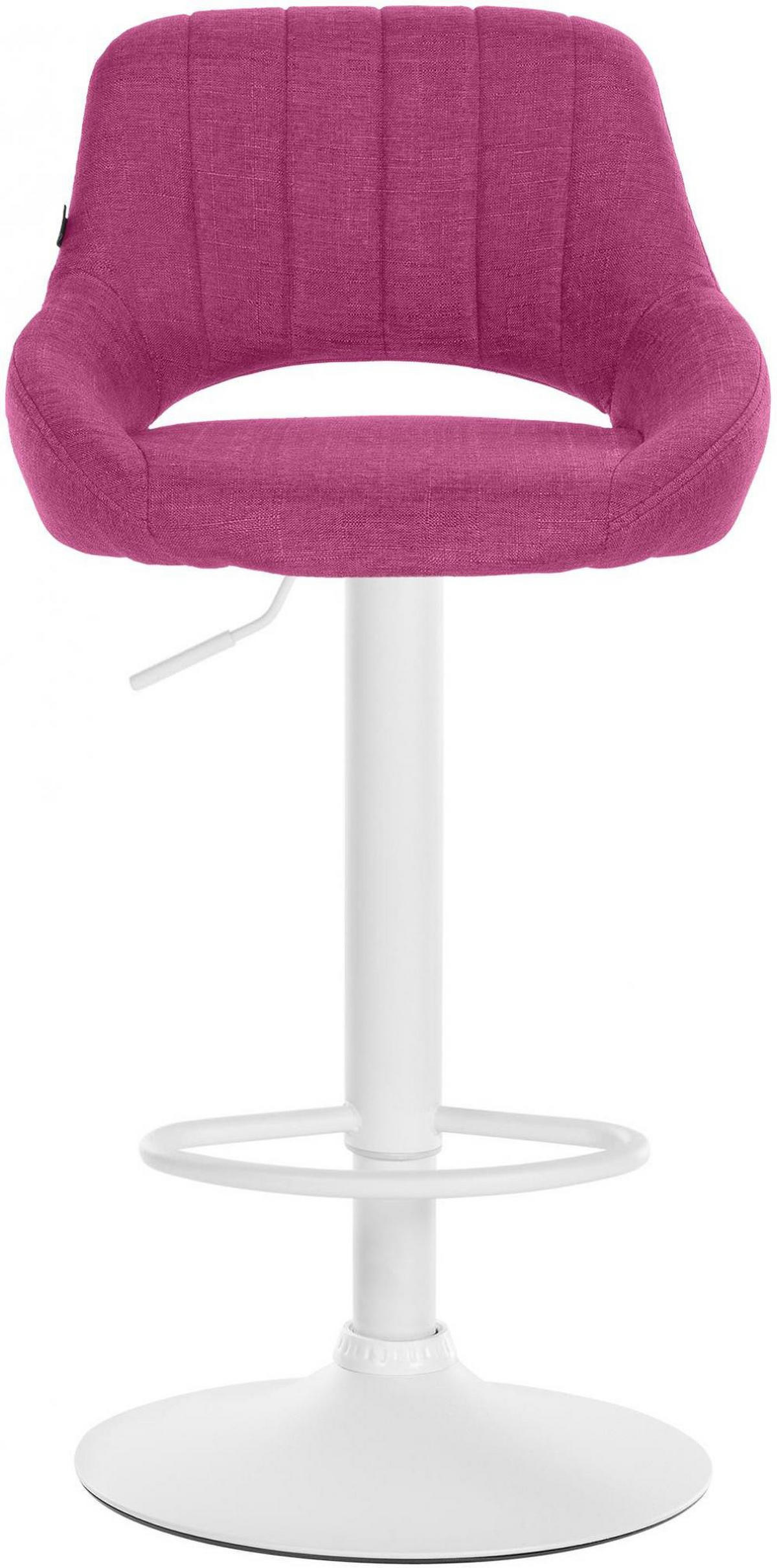 BARHOCKER 2er Set Stoff lila - Lila, Textil (47/85/48cm) - CLP