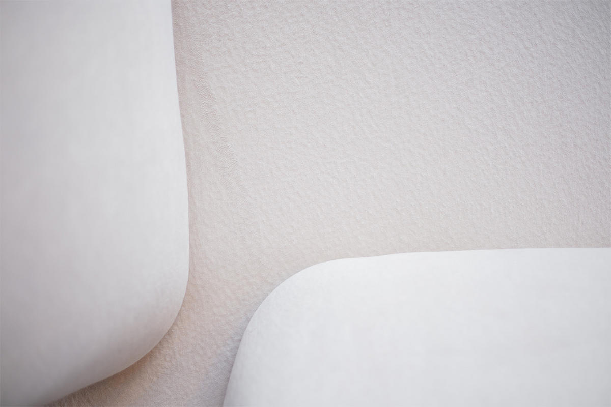 SCHLAFSOFA CANE Cremeweiß Webstoff - Creme/Schwarz, Textil/Metall (210/80/100cm) - KAWOLA