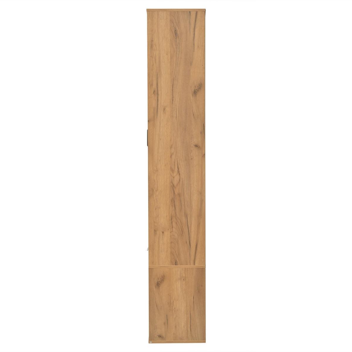 GARDEROBEN-SET in Naturfarben mit Wäscheständer und Spiegel für Flur, B100/T33/H190 cm - Naturfarben, Holzwerkstoff (100/190/33cm) - STILVORA