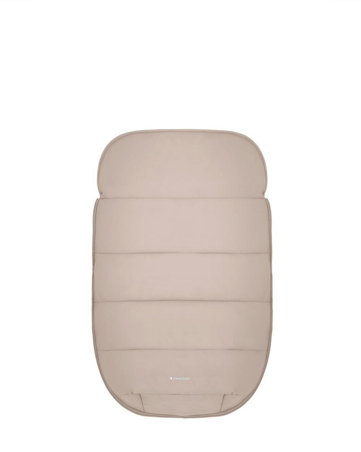 FUSSSACK Classic hellbraun Fleece, wasserabweisend, 3- und 5-Punkt-Gurt, Reißverschluss - Braun, Textil (45/1/85cm) - Kikka boo