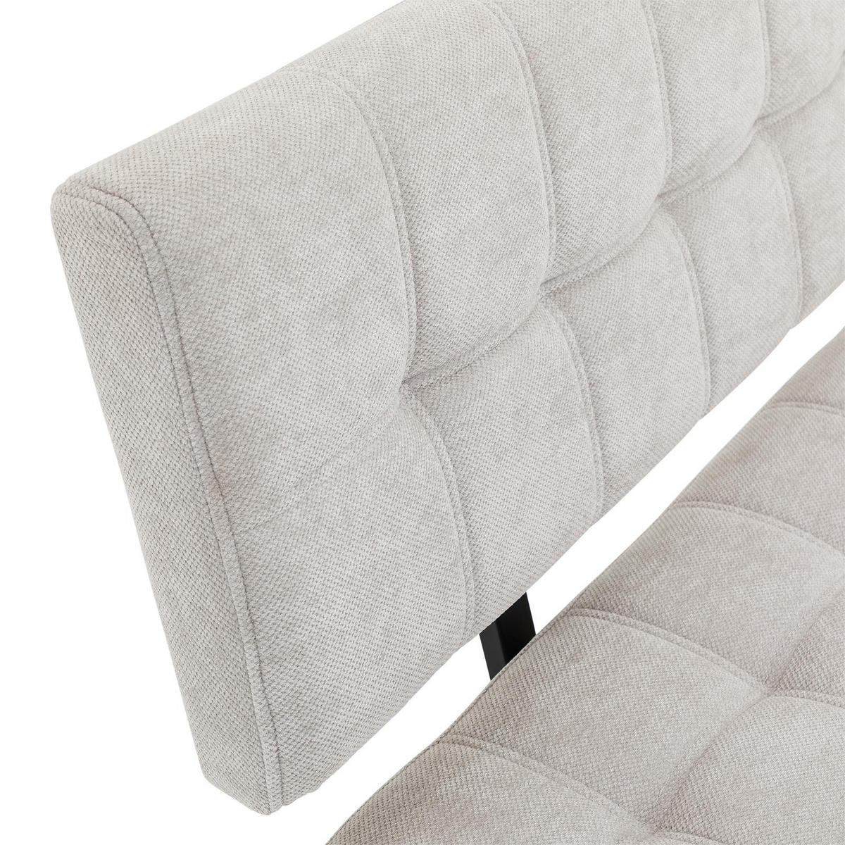 ESSZIMMERBANK LAVICA grau - Grau, Textil (140/88/60cm) - IDIMEX