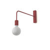WANDLEUCHTE - Rot, Metall (44.5/44.5/30cm) - Lumicom