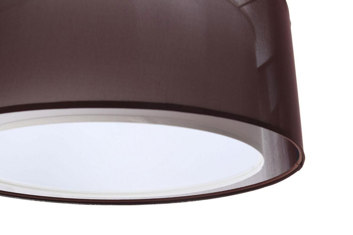 HÄNGELEUCHTE Weiß 50/20 cm - Weiß/Braun, Kunststoff (50/1.2/20cm) - ONZENO