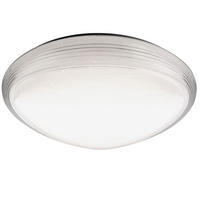 LED DECKENLEUCHTE LUCAS Weiß Opal - Weiß, Metall (55/55/10cm)