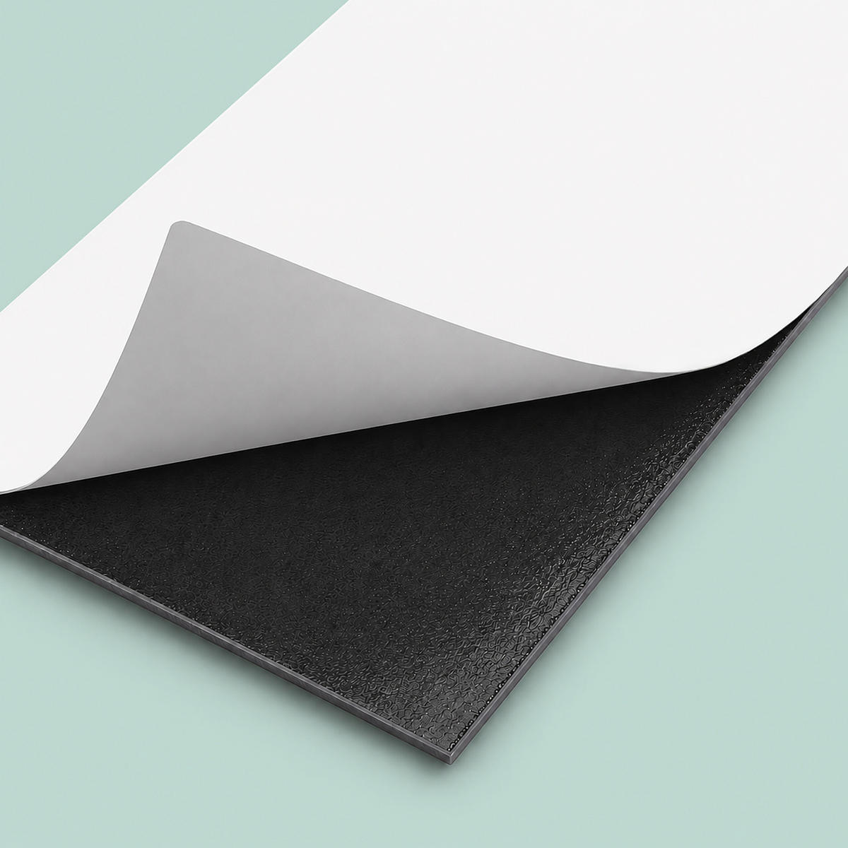 VINYLBODEN Eiche dunkelgrau 36er-Set selbstklebend PVC 15,2x91,4 cm - Anthrazit, Kunststoff (91.4/15.2/0.2cm) - Relaxdays