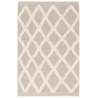 IN & OUTDOOR TEPPICH SHAGGY JUIST RAUTEN - Beige, Textil (80/150cm) - Pergamon