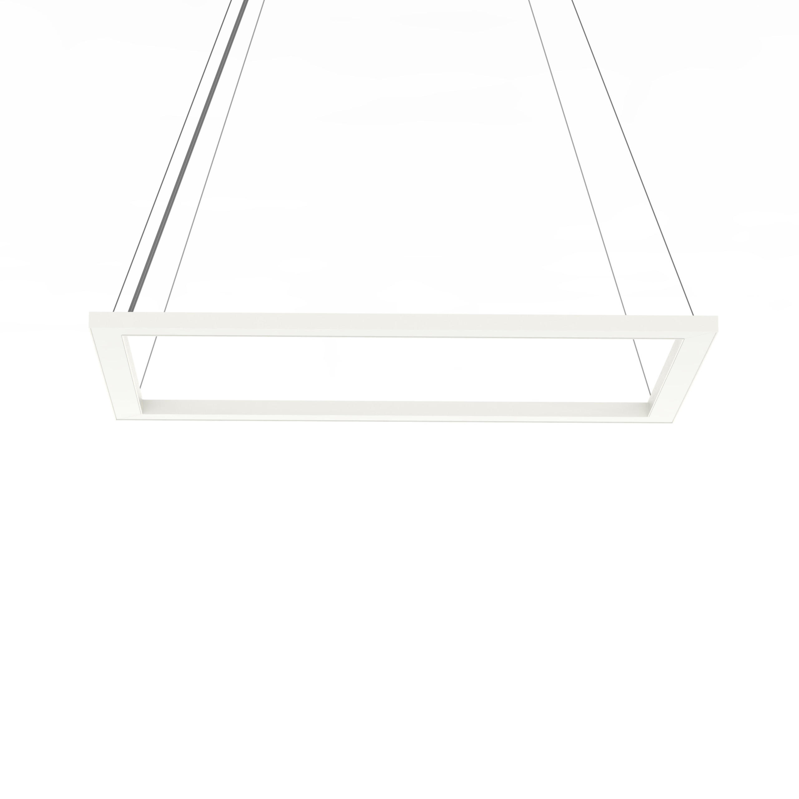 Lumicom Led-Hängeleuchte Weiß 60x100x40 cm