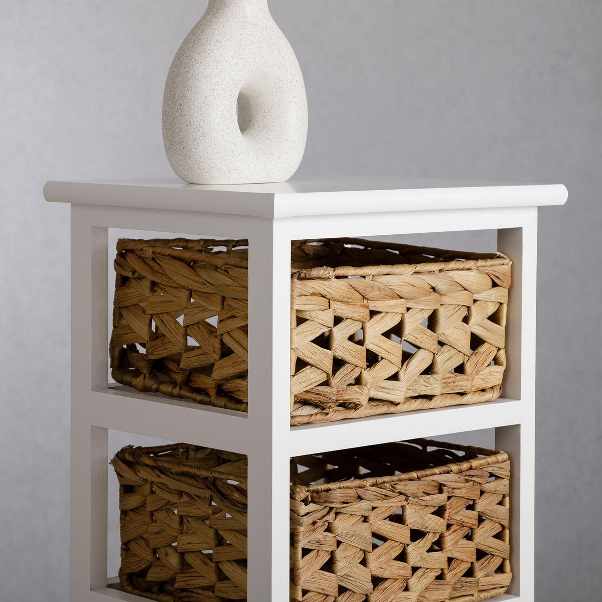 KOMMODE ARBO - Weiß, Holz (30/84/25cm) - IDIMEX