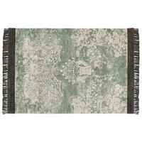 KURZFLOR-TEPPICH Akarsu 230/160 cm - Grün, Naturmaterialen (160/230cm) - Beliani