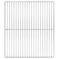 GRILLROST Silber 45/40 Cm Edelstahl - Silberfarben, Metall (40/45cm) - vidaXL