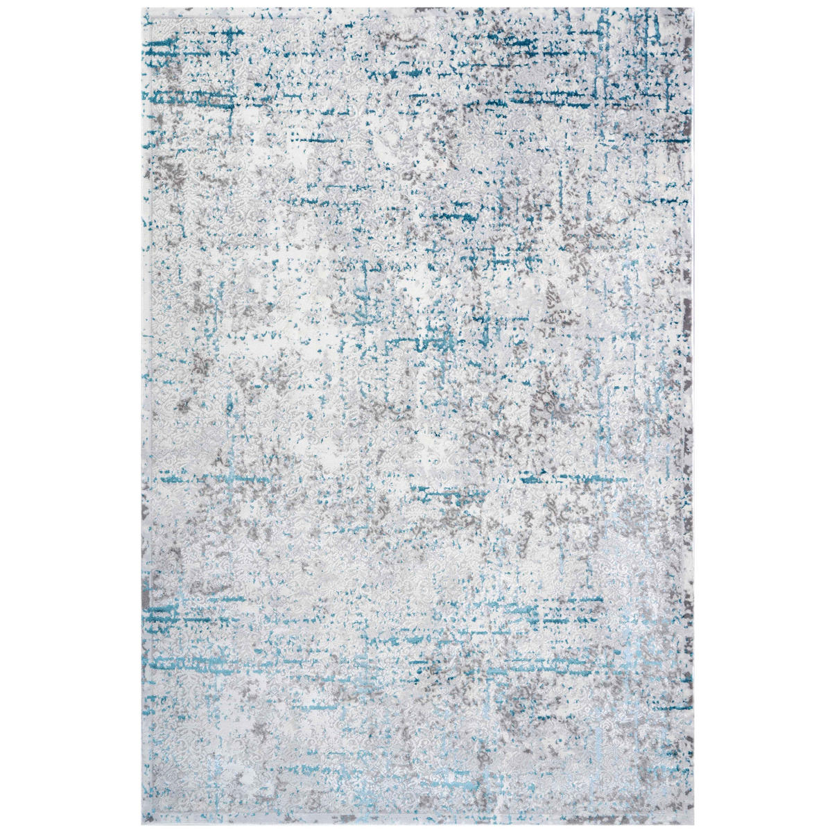 WEBTEPPICH Tweed Blau - Blau, Textil (70/240cm) - Kukoon Rugs