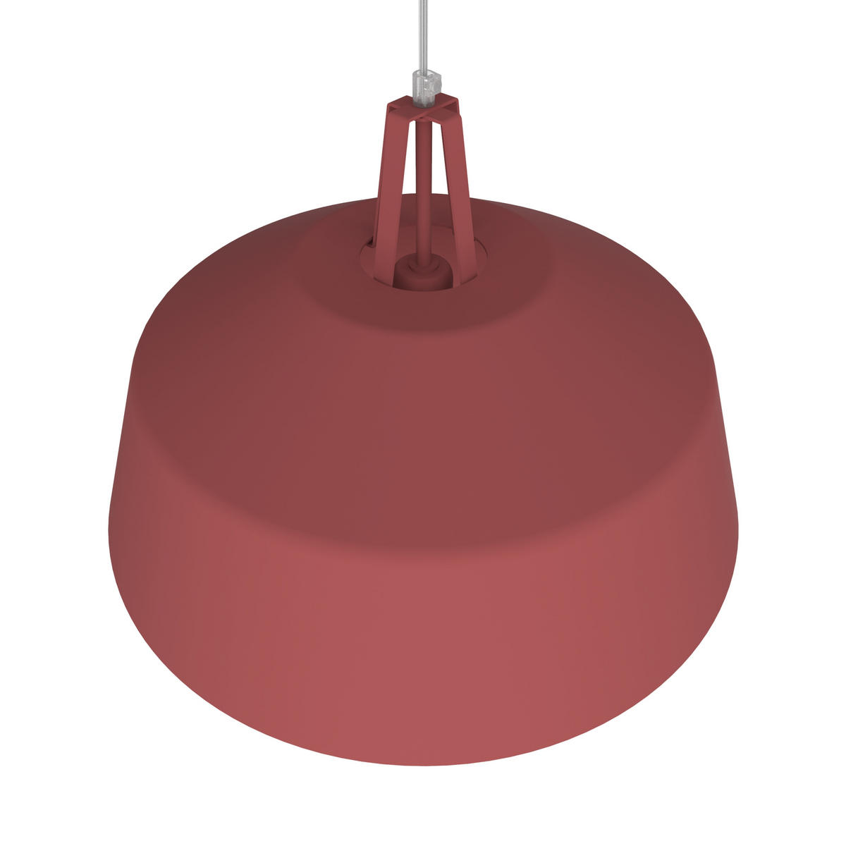 HÄNGELEUCHTE - Rot, Metall (50/50/30cm) - Lumicom