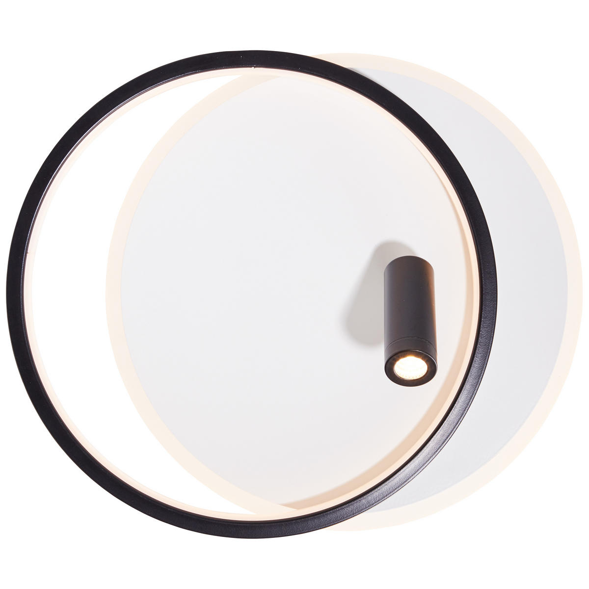 DECKENLEUCHTE Eunomia G99752/76 - Schwarz, Metall (35/29.5/14cm) - Brilliant