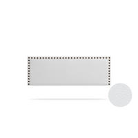 KOPFTEIL gepolstert MODENA Kunstleder 115x55x8 cm - Weiß - Moonia - Weiß, Holz (115/8/55cm)