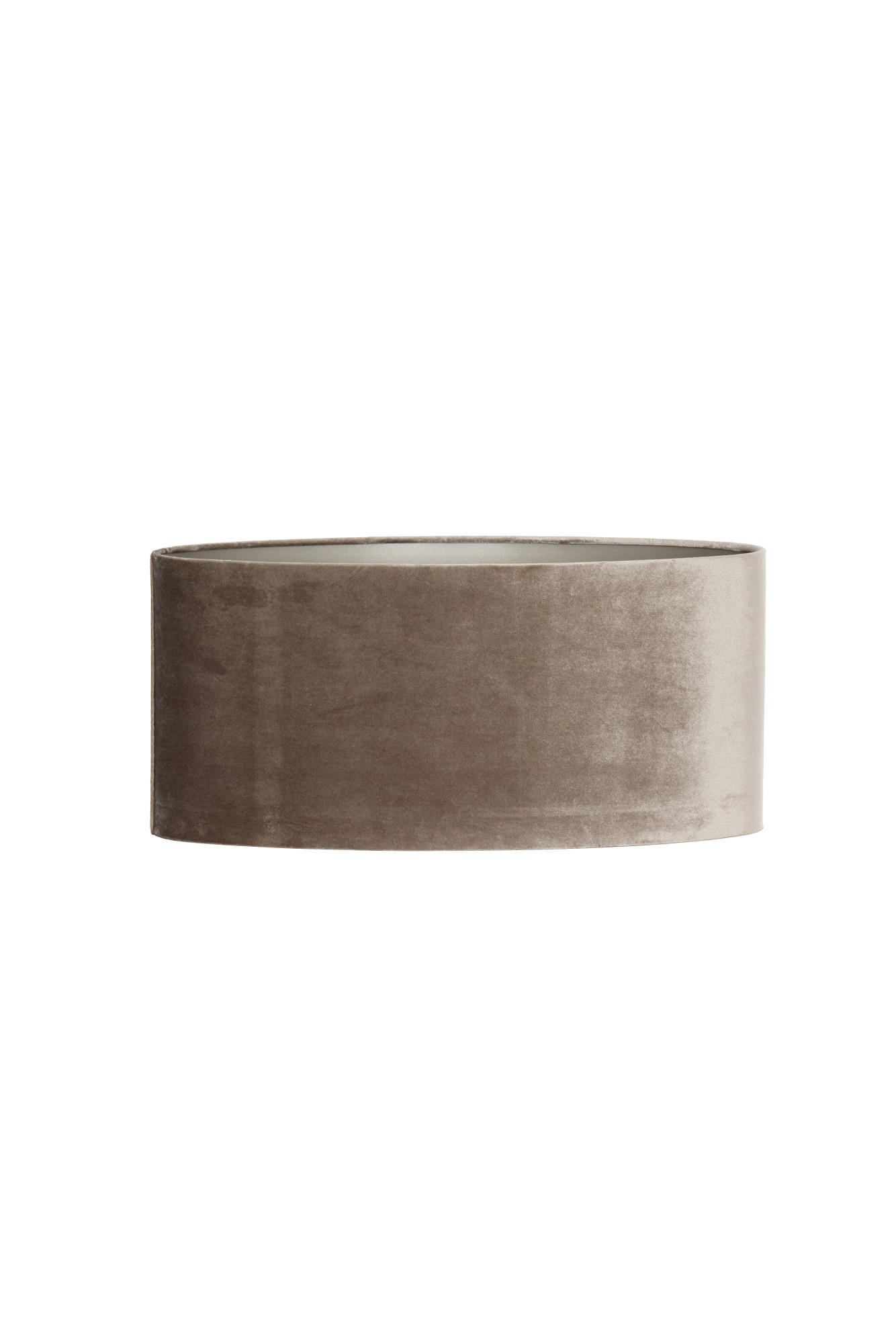 LAMPENSCHIRM Palata Braun 45/21/22 cm - Braun, Textil (45/21/22cm) - Light & Living